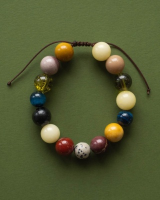 Bransoletka z dużych kamieni