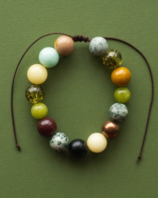 Bransoletka z dużych kamieni