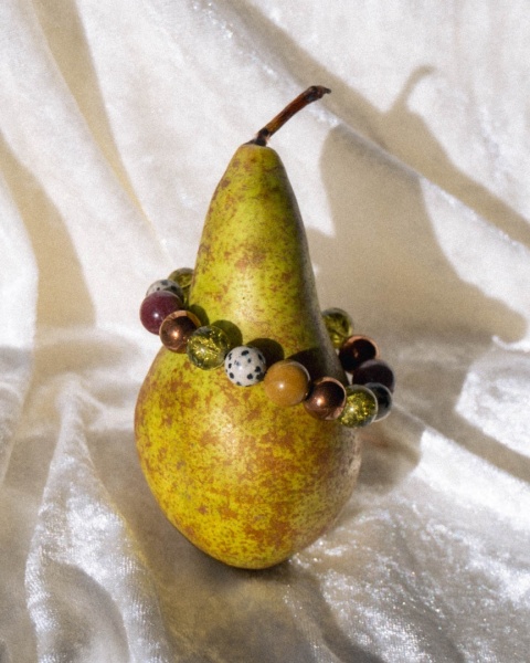 Bransoletka z dużych kamieni