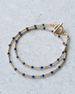 Naszyjnik lapis lazuli