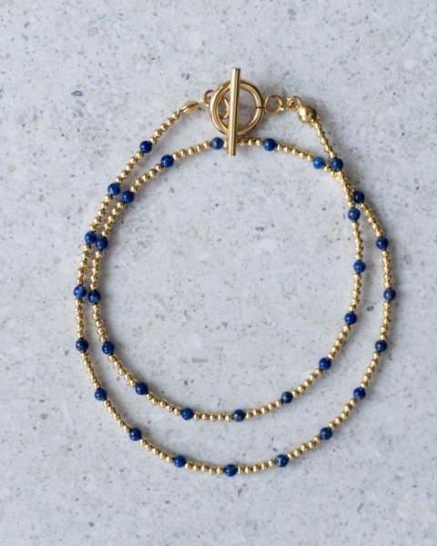 Naszyjnik lapis lazuli