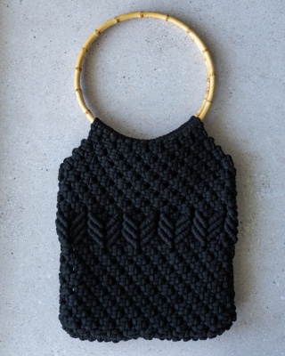Torebka z makramy