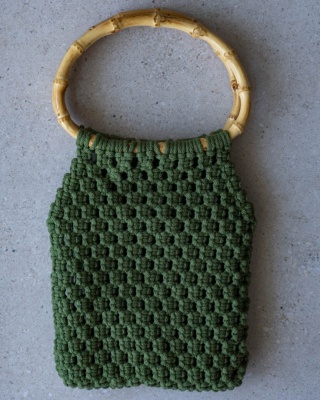 Torebka z makramy